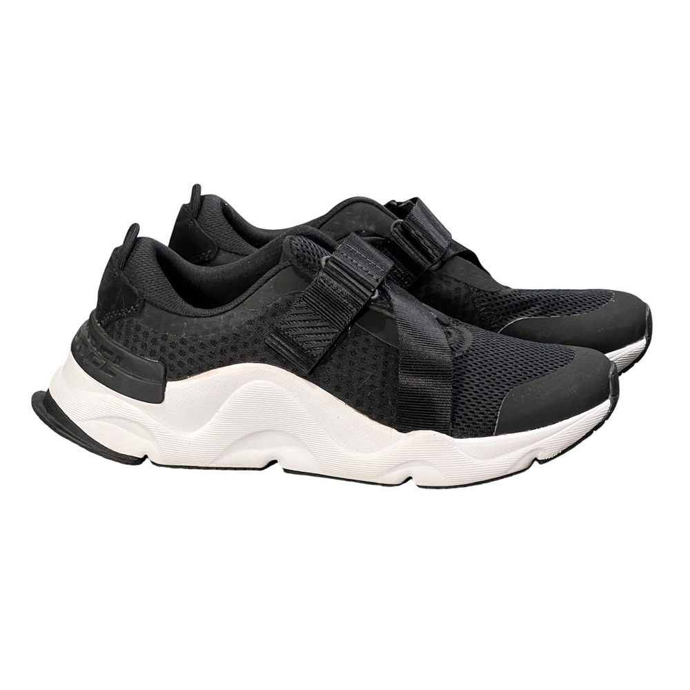 Sorel Kinetic Women's‎ 9.5 Running Shoes Impact Strap Black/White NL4149-010